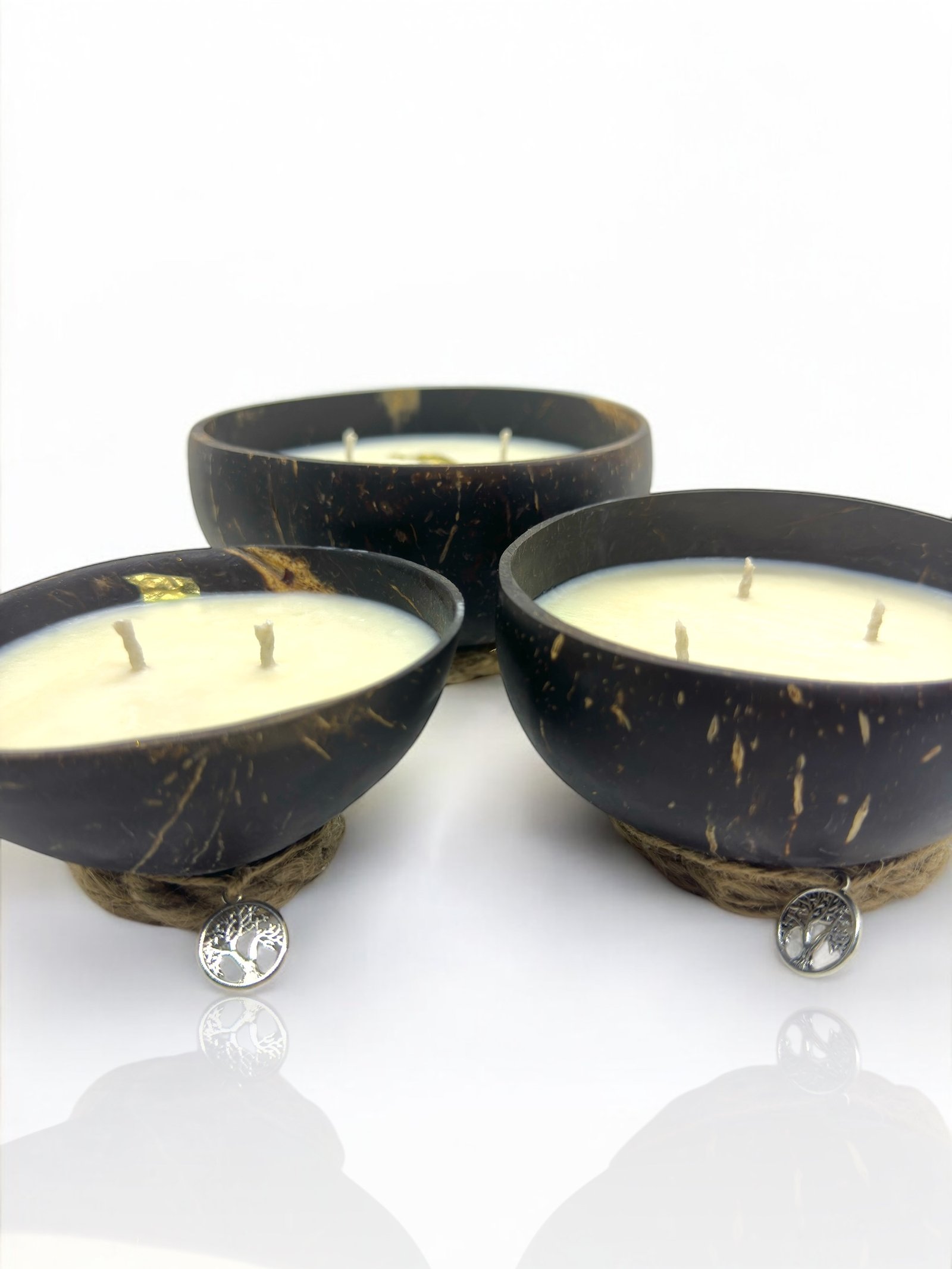 100% Κερί Σόγιας Σε Μπολ Φυσικής Καρύδας