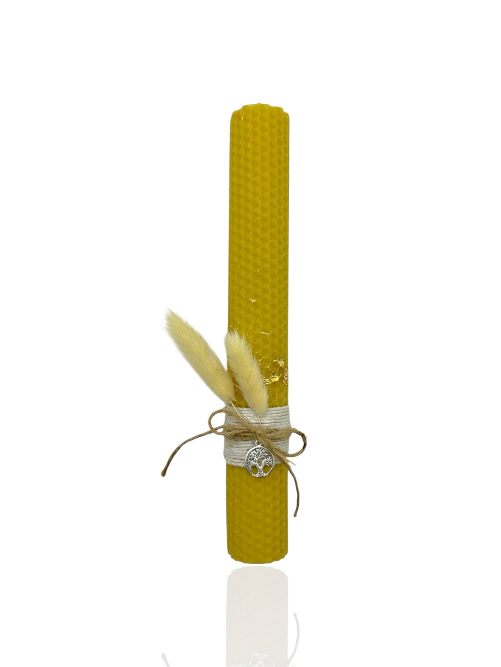 Πασχαλινό Gift Box με Χειροποίητα Κεριά από 100% Φυσικό Μελισσοκέρι - Image 2