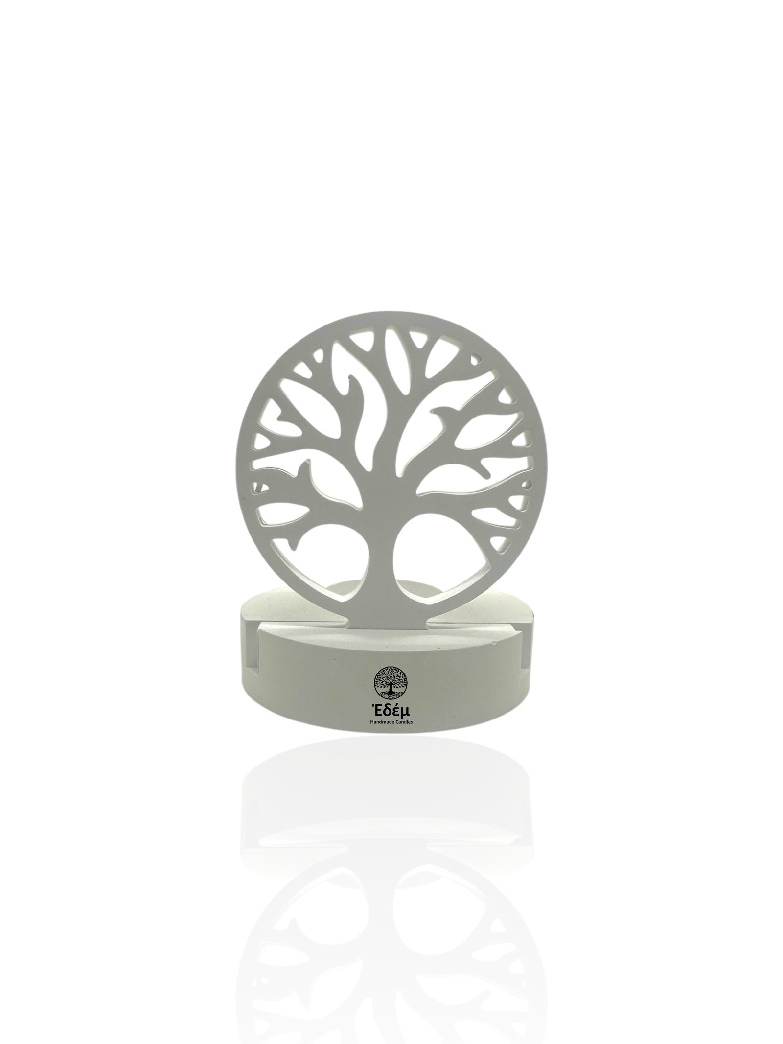 Χειροποίητη Πορσελάνινη Βάση Για Ρεσώ "Δέντρο της Ζωής"