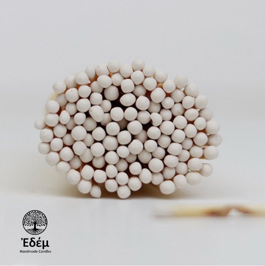 Σπίρτα Λευκά σε Γυάλινο Μπουκαλάκι με Φελλό - Image 2